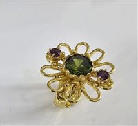 Anello Argento Raro Donna in Argento Quarzo idrotermale ARGRA82 - ARGRA82